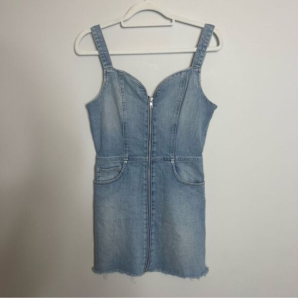 Free People x Boyish Jeans The Emery Denim Dress Small - Picture 4 of 12
